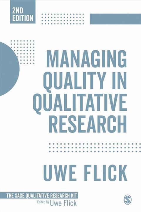 Produktbild Managing Quality in Qualitative Research (Englisch, Uwe Flick, 2018)