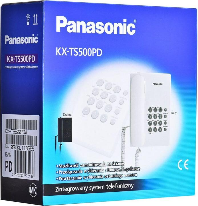 Produktbild Panasonic KX-TS500PDW