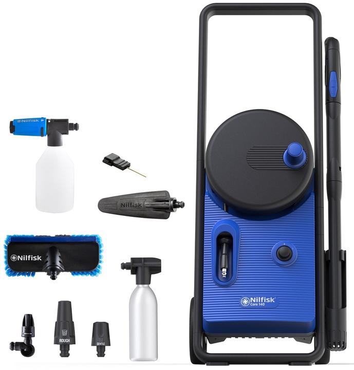 Image du produit Nilfisk Core 140-8 PowerControl In-Hand CAR WASH EU Nettoyeur haute pression électrique vertical 474 l/h (Fonctionnement sur secteur)