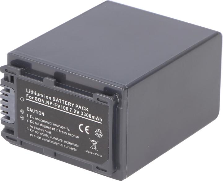 Image du produit AccuCell Batterie NP-FV100, NP-FV90, NP-FV70 Batterie NP-FV30, NP-FV50, NP-FH30, NP-FH40, NP-FH50 (Batterie de l'appareil photo)