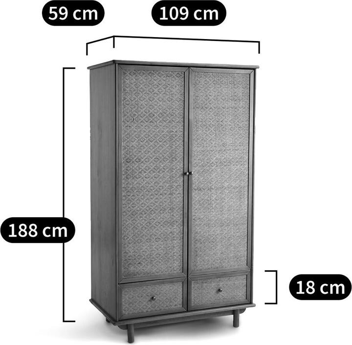 Immagine prodotto La Redoute Interieurs Orient (109 x 59 x 188 cm)