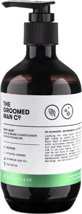 The Groomed Man Après-shampooing Man Mint Hair & Beard Conditioner (300 ml)