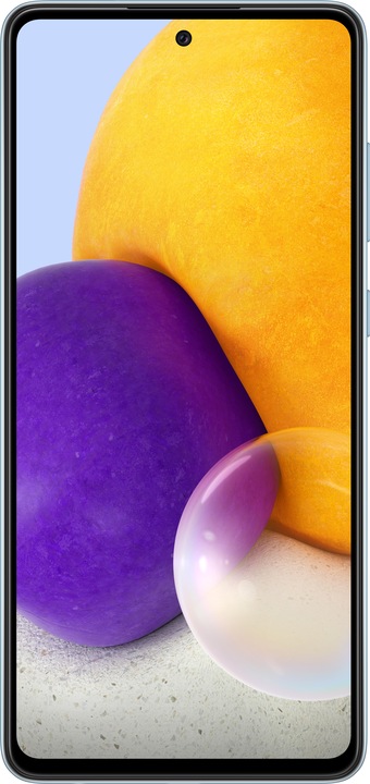 Produktbild Samsung Galaxy A72 EU (128 GB, Blue, 6.70", Hybrid Dual SIM, 64 Mpx, 4G)