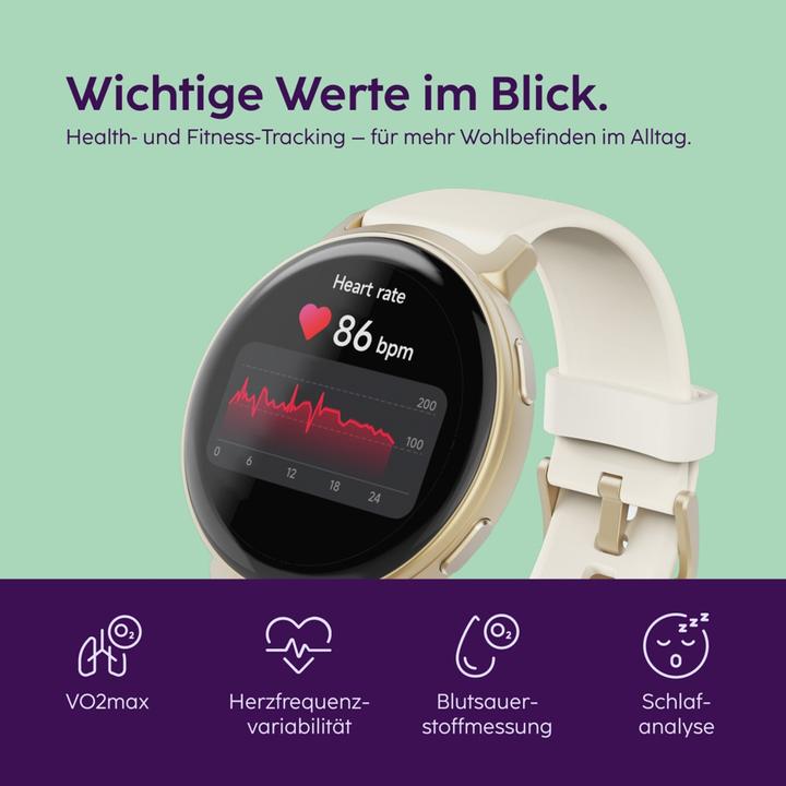 Image du produit Hama Smartwatch Arion, mit Telefonunktion, gold (43 mm)