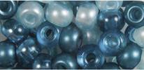 Produktbild Rayher Rocailles-Mix mit Grossloch 5.5mm türkis