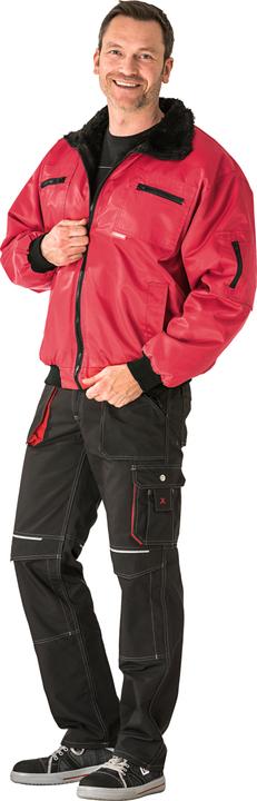 Actual product image Planam Men's pilot jacket GLETSCHER red size 2XL (XXL)