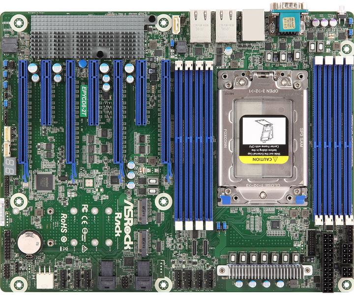 Produktbild AsRock EPYCD8-2T Server-/Workstation-Motherboard Socket SP3 ATX - Mainboard - ATX (SP3, ATX)