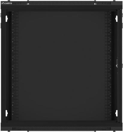 Image du produit Lanberg Rack mural 19 " 12U 600X450mm noir (12 HE, Rack 19 pouces)