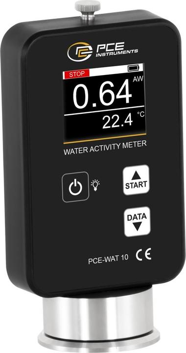 1 x dispositivo di misurazione del valore Aw PCE-WAT 10, 5 x piatti campione, 3 x batteria 1,5 V AAA, 1 x cavo USB, 1 x custodia per il trasporto, 1 x istruzioni per l'uso, 1 x software per la misurazione in tempo reale