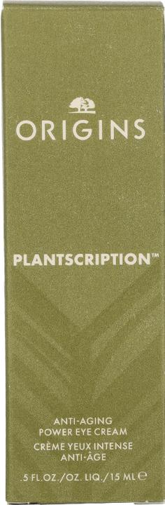 Immagine prodotto Origins Plantscription Anti-Aging Power Eye Cream (Crema per la cura degli occhi, Giorno + Notte, 15 ml)