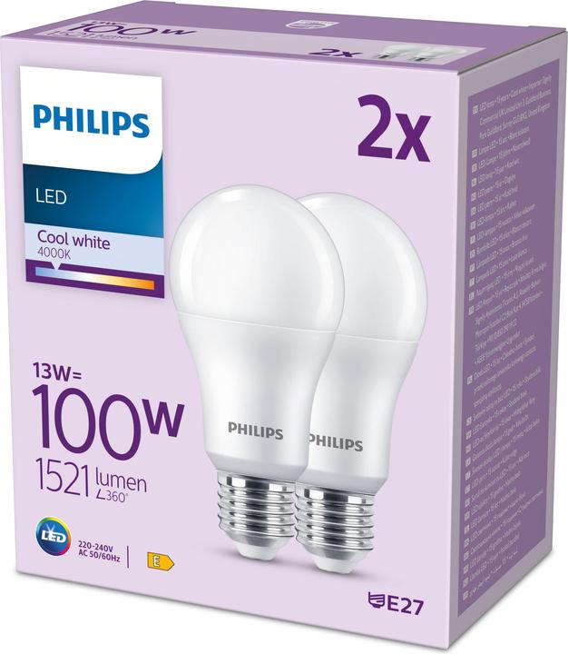 Immagine prodotto Philips Lampadine LED (E27, 1521 lm, 2x)