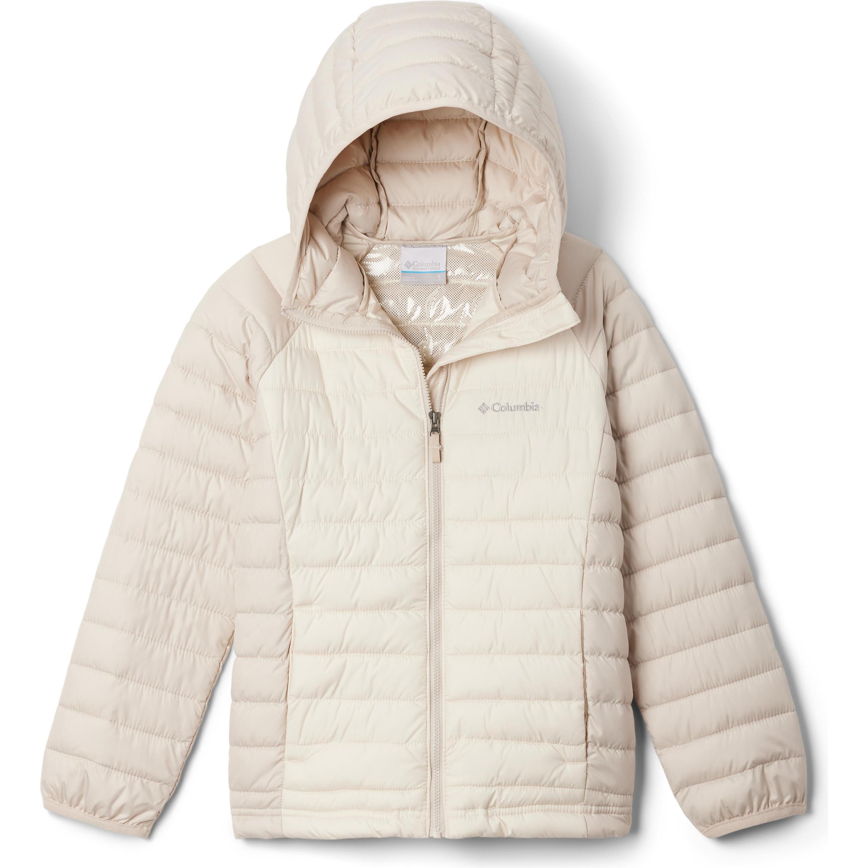 Columbia, Unisex, Jacke, Powder Lite™ II Hooded Jacket (4, 5), Weiss, 5, 4
