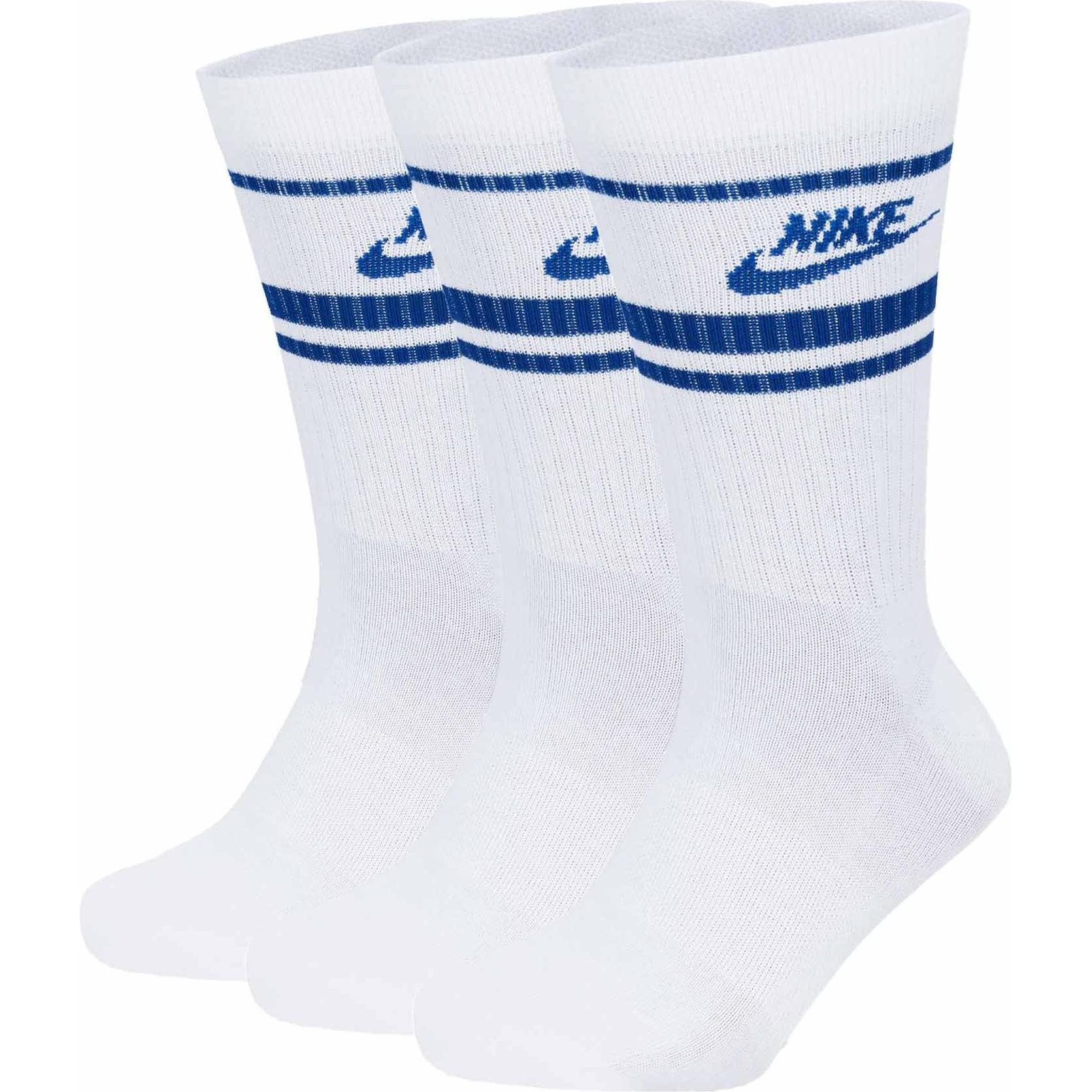 Thumbnail - Nike, Herren, Sportsocken, U Nk Crew Nsw Essential Stripe (34 - 38), Mehrfarbig