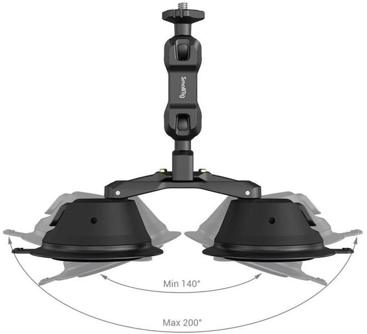 Immagine prodotto SmallRig Porta della staffa. Supporto per camma a doppia aspirazione SC-2K (Accessori video vari)