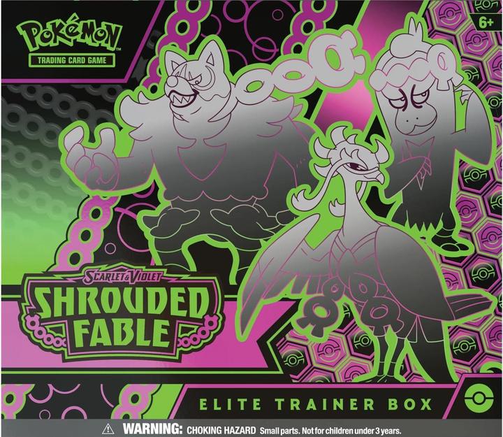 Actual product image Pokémon TCG SV 6.5 Elite Trainer Box (English, Elite / Top Trainer Box)