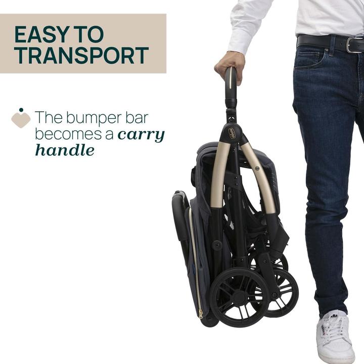 Actual product image Chicco 4-Wheel Stroller Goody Xplus Dark