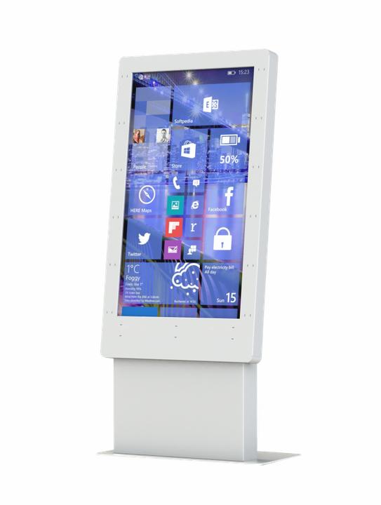 Actual product image DSS Indoor Monitor Stand incl. PCAP Monitor 55" (55")