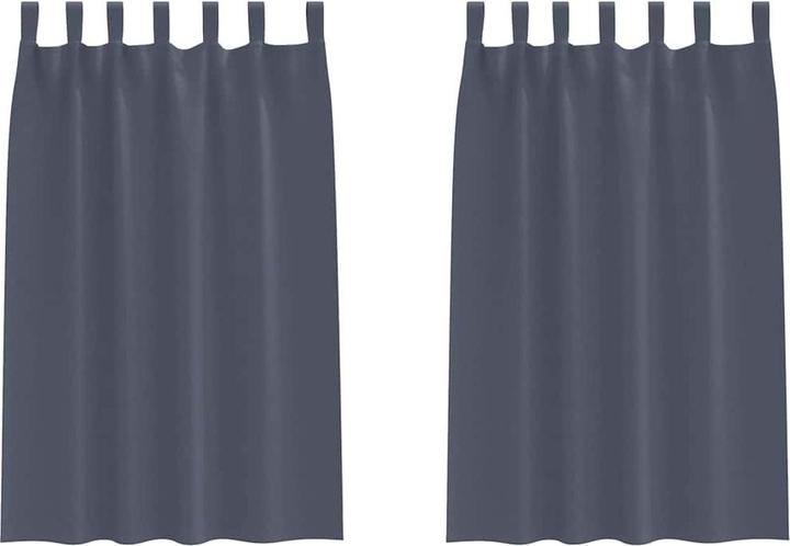 Produktbild vidaXL Lichtschützende Vorhänge (175 x 140 cm)