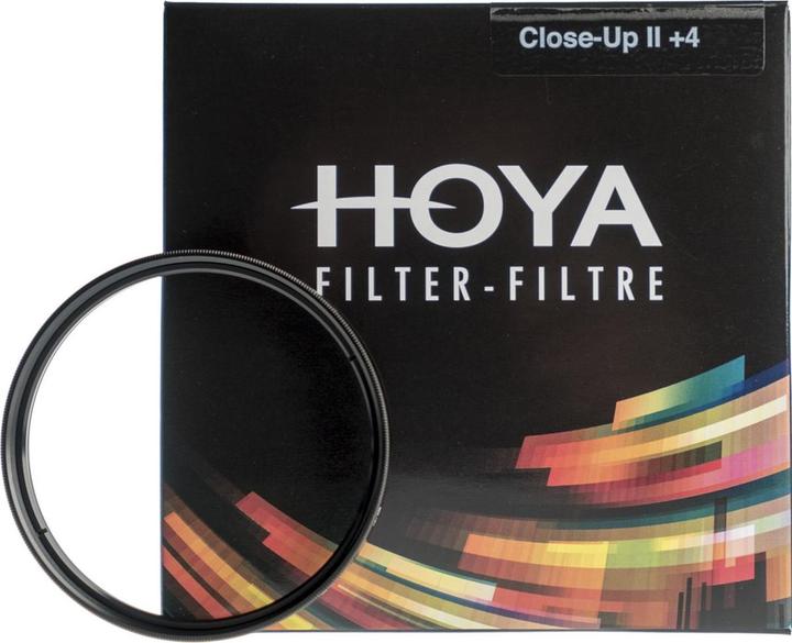 Actual product image Hoya CLOSE-UP +4 HMC IN SQ.CASE 72 MM (72 mm, Close-up lens)