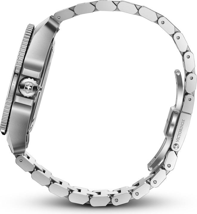 Produktbild Victorinox Journey 1884, Taucheruhr, Herrenuhr, 43 cm, Ziffernblatt blau, Edelstahl Armband silber (Taucheruhr, 43 mm)