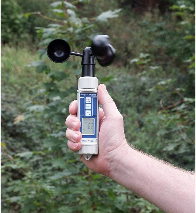 Immagine prodotto PCE Instruments Anemometro PCE-A 420 da 0,9 a 35 m/s