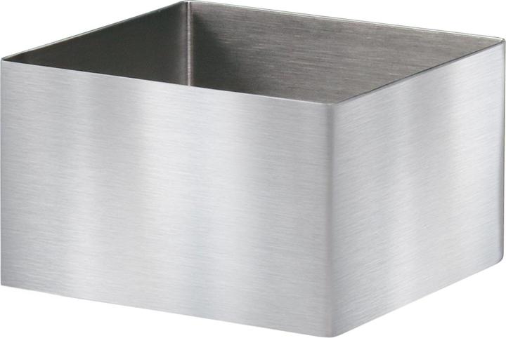 Produktbild Stoneline Dessertringe und Speiseringe, 8-teilig, Edelstahl, 6 Ringe, 1 Heber, 1 Stempel, eckig