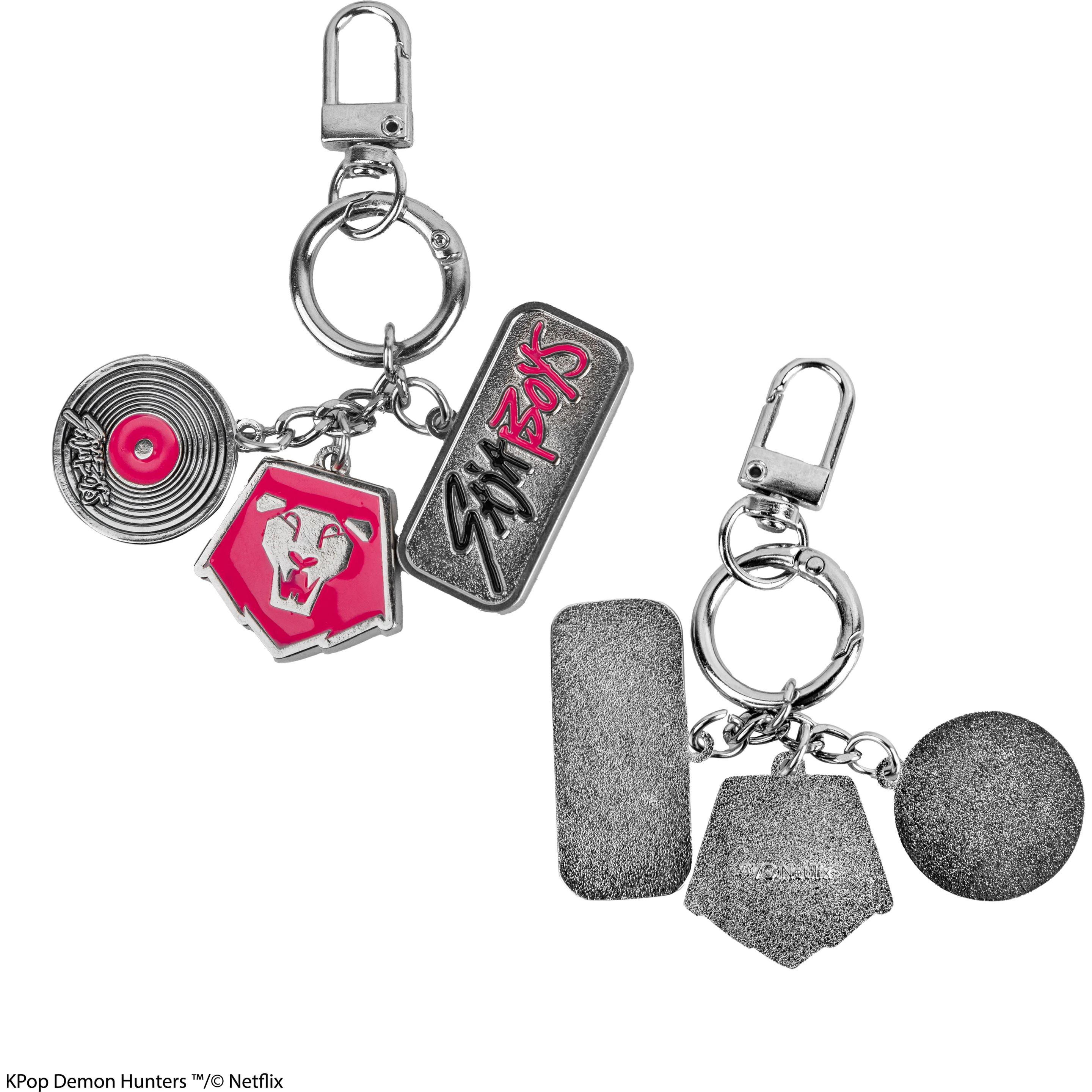 Cinereplicas, Bambine, Portachiavi, Kpop Demon Hunters Saja Boys Charms Keychain