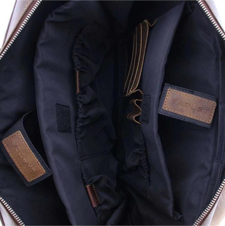 Image du produit Plevier Londres laptoptas 15.6 inch bruin. (15.60", Universel)