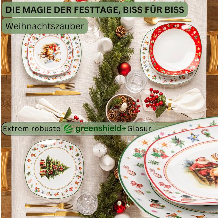 Image du produit Sänger Geschirr Tafelservice Bilgola Christmas Design (24 pièce(s))