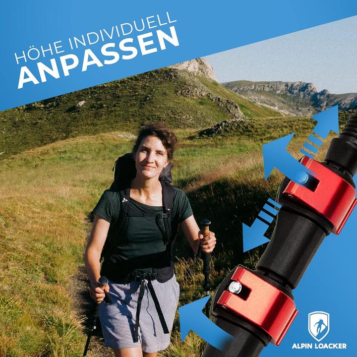 Produktbild Alpin Loacker Teleskop Wanderstöcke