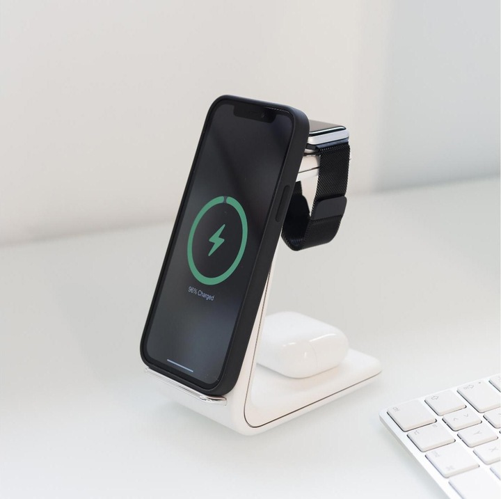 Image du produit Andi be free Station de charge sans fil 3 en 1 pour Apple "Made for Apple Watch". (18 W)