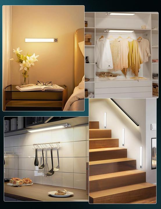 Produktbild Wonkelly LED Unterbauleuchte mit Bewegungsmelder (310 lm)