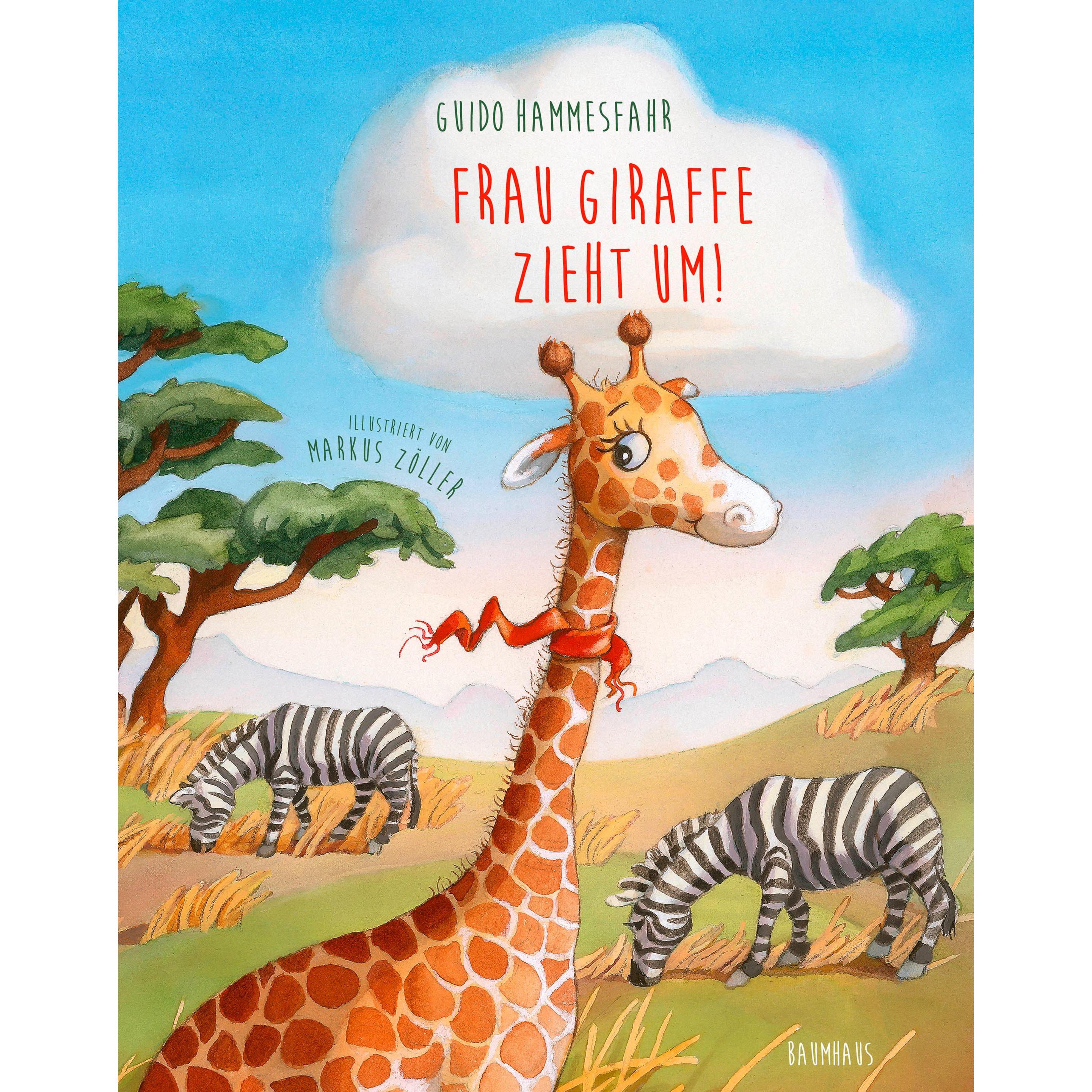 Frau Giraffe zieht um!, Kinderbücher von Guido Hammesfahr