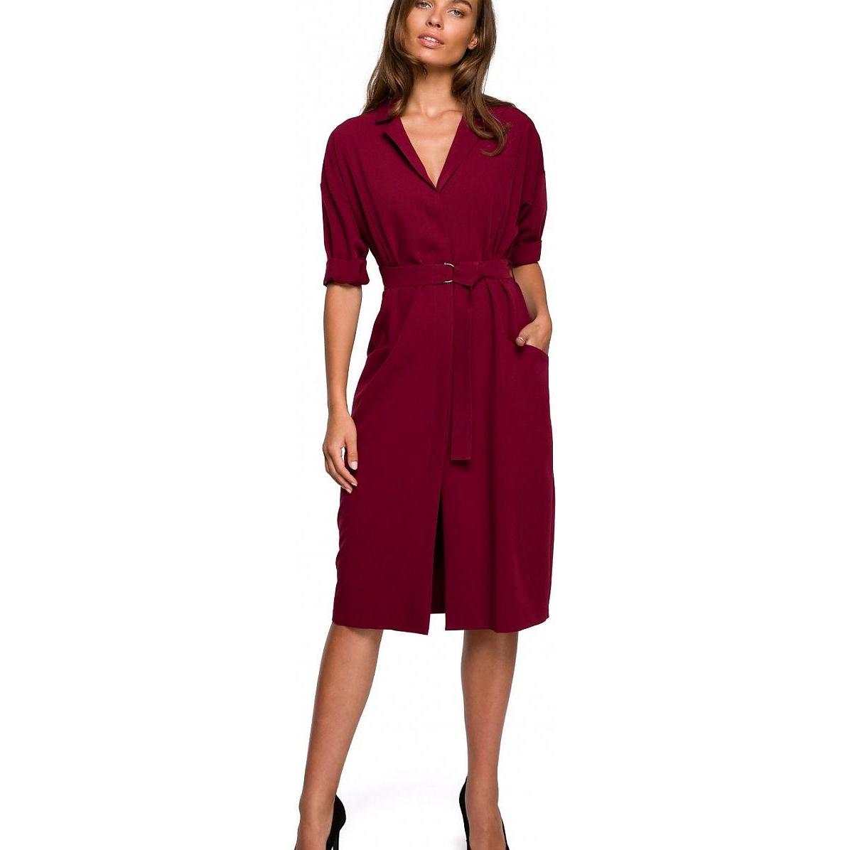 Stylove, Damen, Kleider, Alltagskleid, Rot, (L)