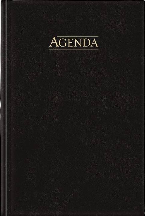 Image du produit Aurora Agenda Balacron Folio 2025 FA211Z 1T/1S schwarz ML 14x21cm (1 jour / 1 page)