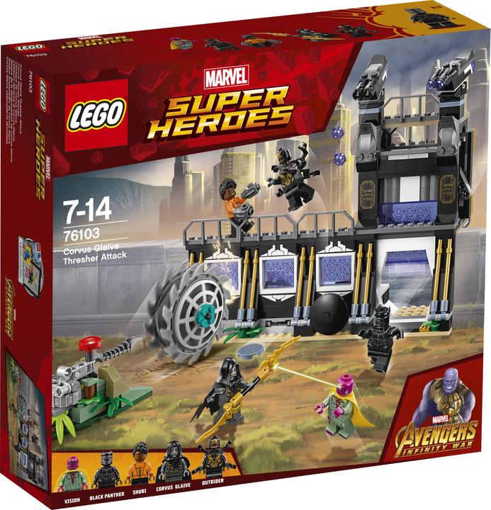 Image du produit LEGO Attaque de Corvus Glaive (76103, LEGO Marvel)