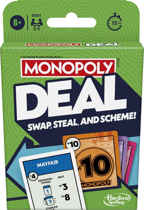 Produktbild Monopoly Deal Kartenspiel (Deutsch)