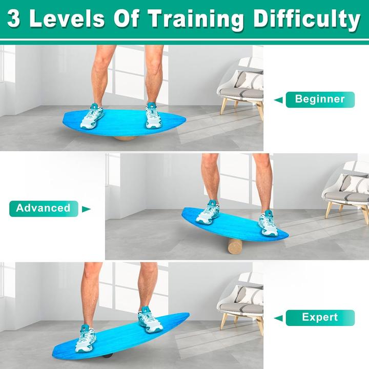 Image du produit Healfith Balance Board Set für Gleichgewichtstraining