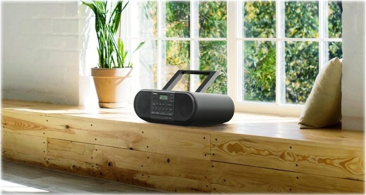 Actual product image Panasonic RX-D550E-K (FM, VHF, Bluetooth)