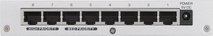 Actual product image Zyxel GS-108B v3 (8 Ports)