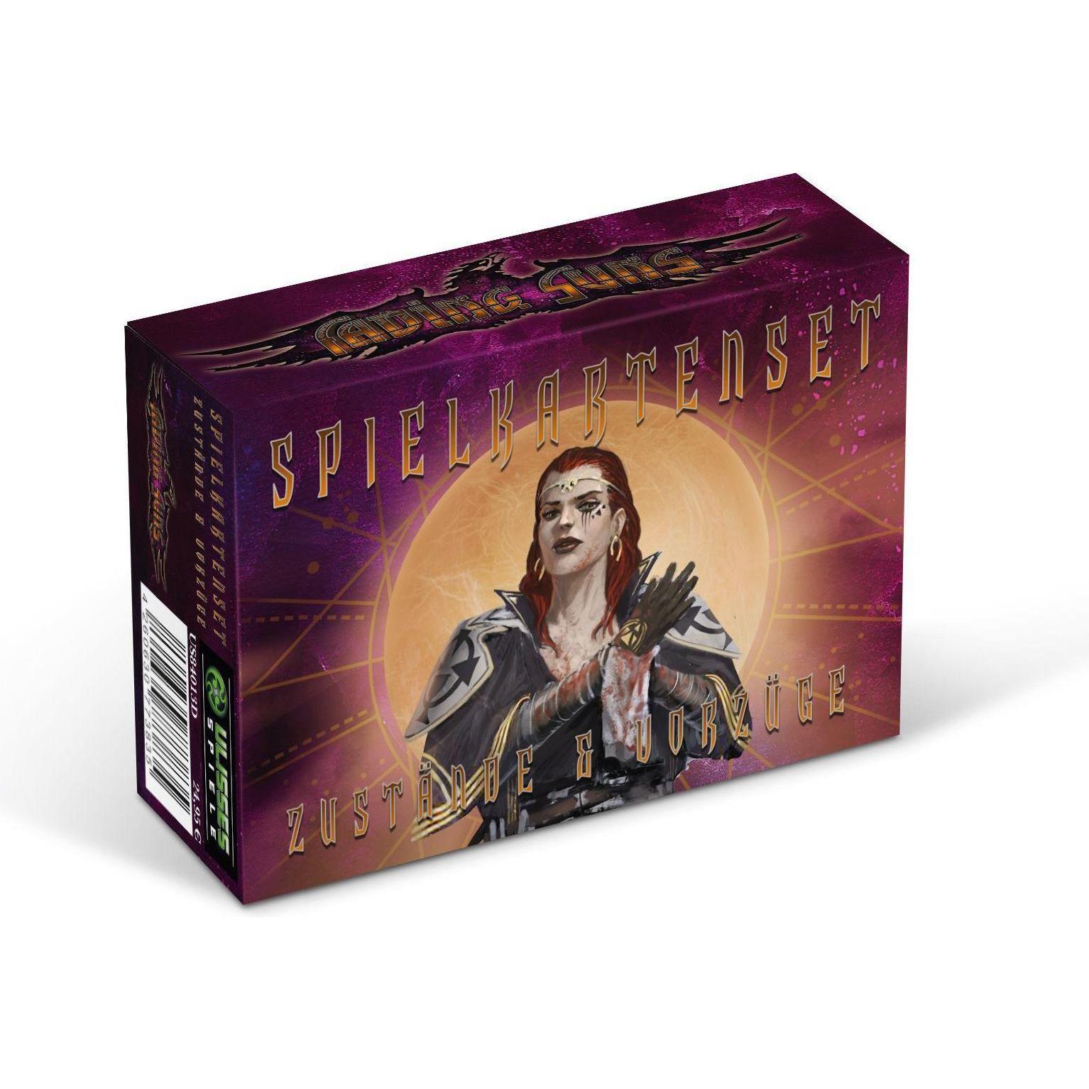 Ulisses Spiele US84013D - Fading Suns - Zustands- & Vorzugskarten, 600 Karten (DE Ausgabe) (Deutsch)