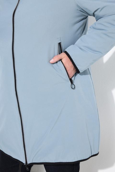 Produktbild Ulla Popken HYPRAR Wende-Steppjacke, Reflektor, 2-Wege-Zipper (50, 52)
