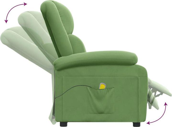 Actual product image vidaXL Electric massage chair