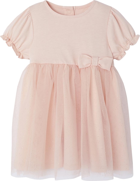 Produktbild Vertbaudet Mädchen Baby Festkleid mit Glitzertüll (98)