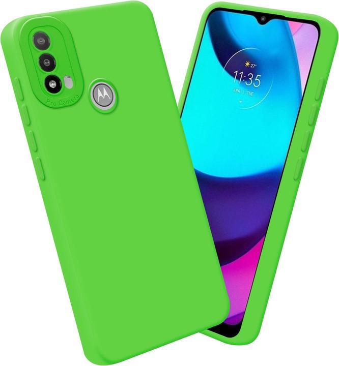 Produktbild Cadorabo Hülle für Motorola MOTO E20 im TPU Fluid LM162 Style (Motorola Moto E20)