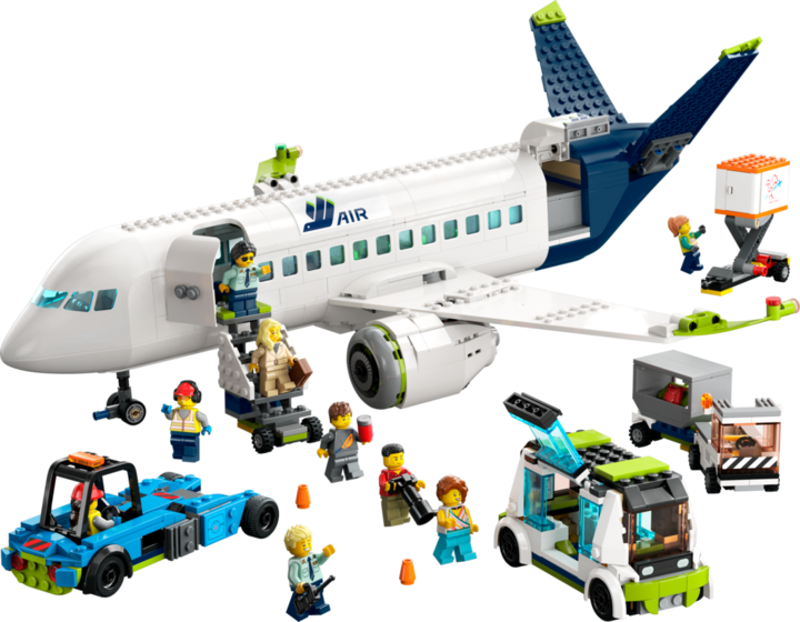Produktbild LEGO Passagierflugzeug (60367, LEGO City)