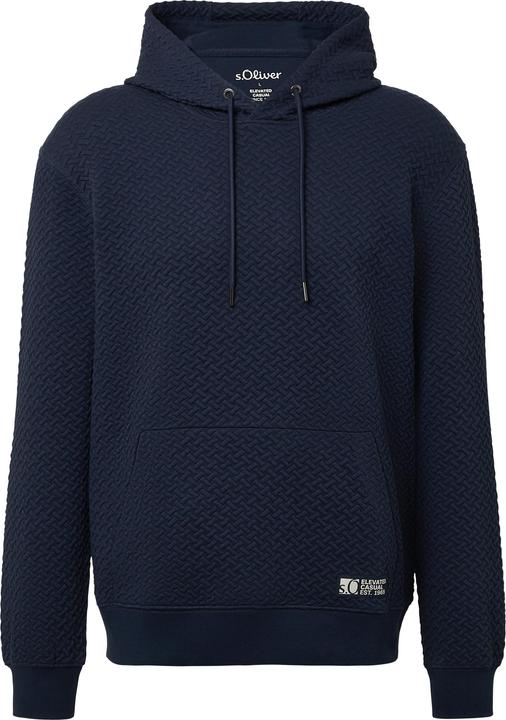 Produktbild s.Oliver Sweatshirt Strukturierter Hoodie (L)