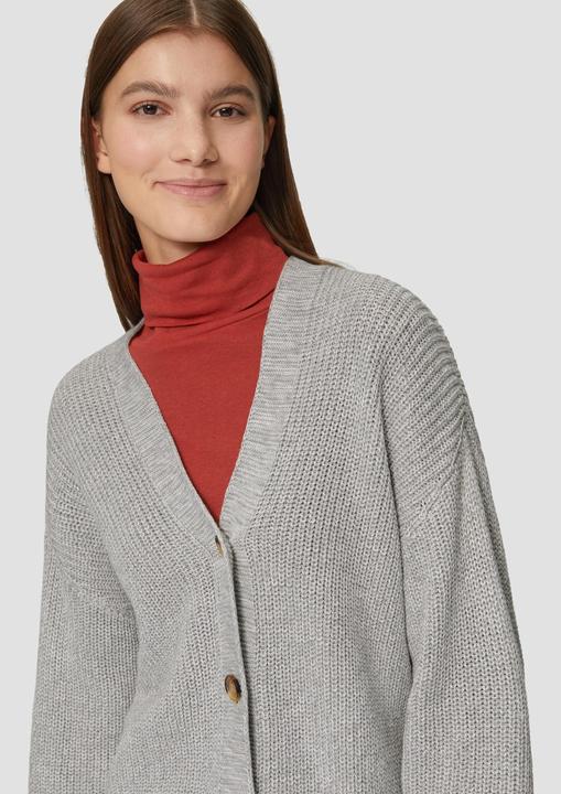 Actual product image S.Oliver Strickjacke Strickjacke aus Baumwollmix (XL)