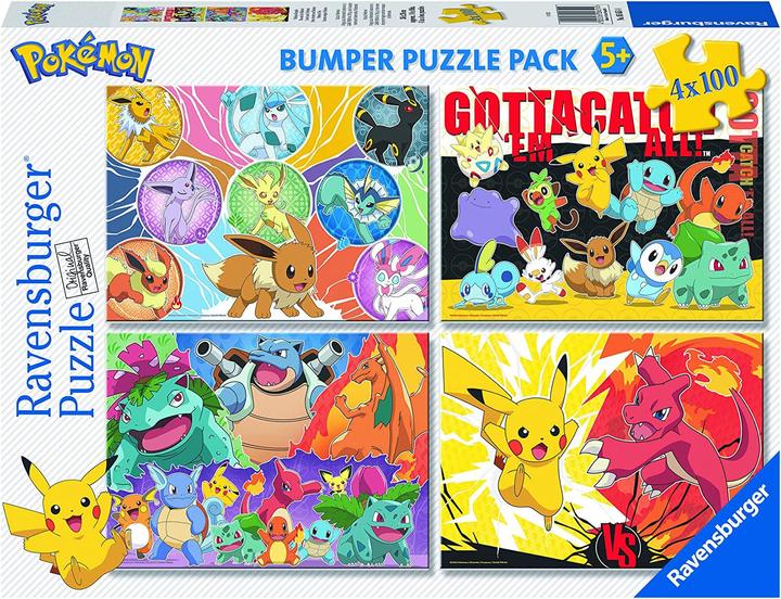 Ravensburger Pokémon 4 in 1 (100 Teile)