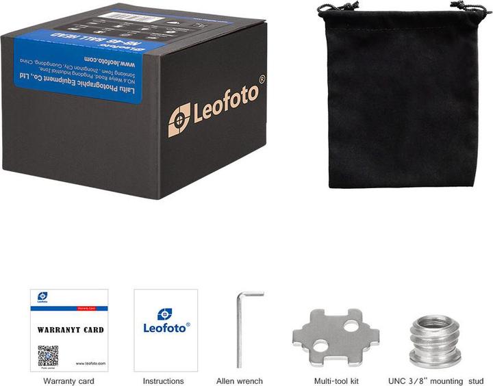 Actual product image Leofoto LH-36 (Spherical head)